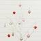 3ft. Pre-Lit Artificial Valentine's Day Twig Tree with 40 Warm White LED Lights and Heart Ornaments